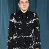Bowen Yang 5th Annual Gala Black Printed Blazer