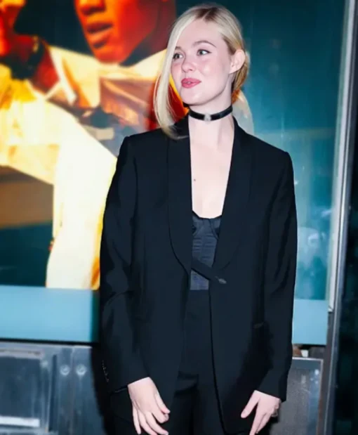 Elle Fanning 63rd New York Film Festival 2025 Black Blazer