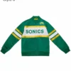 Starter Seattle Supersonics 80’s Green Full-Snap Jacket