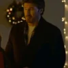 Christopher Russell Film A Christmas Prayer 2025 Wes Wool Brown Trench Coat