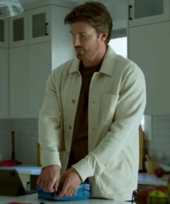 Christopher Russell Movie A Christmas Prayer 2025 Wes Wool Jacket