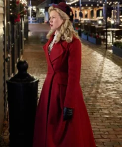 A Newport Christmas 2025 Ginna Claire Mason Red Coat