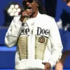 Shop Snoop Dogg AFL Grand Final 2025 White Jacket For Sale