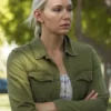 Abby Film Halloween Aftermath 2025 Summer Martin Green Cotton Jacket
