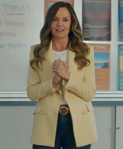Rachel Boston Adventures in Love & Birding Beige Blazer