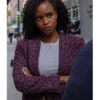 Law and Order SVU S27 Aimé Donna Kelly Crop Blazer