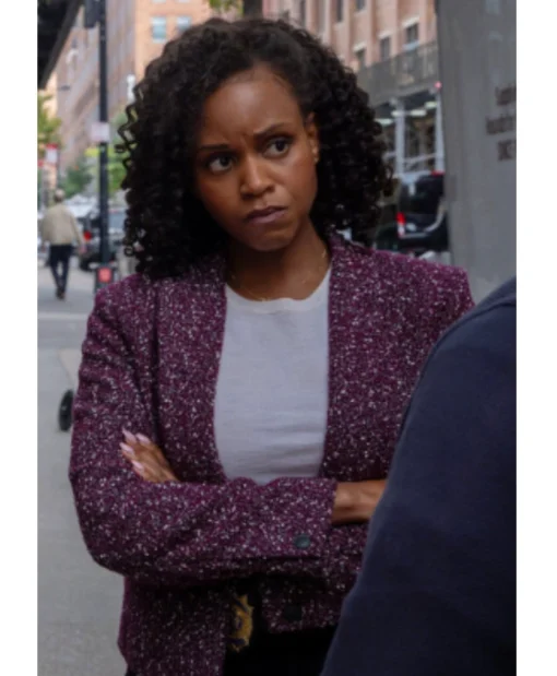 Law and Order SVU S27 Aimé Donna Kelly Crop Blazer