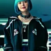 Tina Tamashiro Alice in Borderland S03 Rei Morikage Black Bomber Zip Up Varsity Jacket