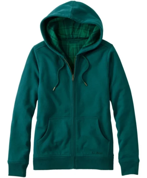 Amy Fleming Heartland S19 Amber Marshall Zip-Up Green Fleece Hoodie