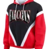 Atlanta Falcons Retro Crinkle Windbreaker Hoodie