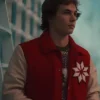 Austin Kane TV Series The Santa Clauses Cal Red Varsity Jacket