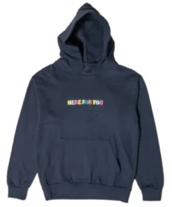 Baylen Out Loud S02 Baylen Dupree “Here For You” Navy Pullover Hoodie