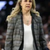 WNBA Finals Playoffs 2025 Becky Hammon Checked Blazer