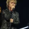 Billie Joe Armstrong Concert 2025 Black Leather Jacket