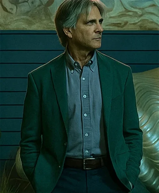 Buy Jay Kelly Billy Crudup Green Blazer