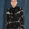 5th Annual Gala 2025 Bowen Yang Black Printed Blazer