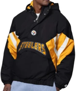 Pittsburgh Steelers Line Up Breakaway Pullover Jacket