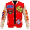 Chris Brown Breezy Bowl XX Red & White Letterman Varsity Jacket