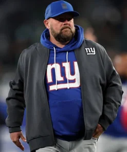 New York Giants Brian Daboll Bomber Jacket
