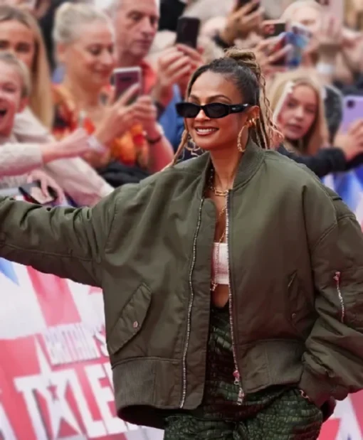 Alesha Dixon Britain’s Got Talent Blackpool Auditions 2025 Bomber Jacket