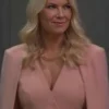 Bold And The Beautiful Katherine Kelly Lang Pink Cape Blazer