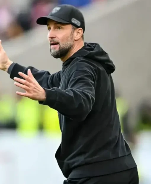 Bundesliga Sebastian Hoeneß Black Hoodie Buy Now