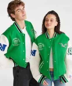 Philadelphia Eagles Bomber Varsity Jacket