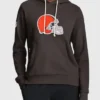 Shop Buy Cleveland Browns 2025 Sideline Pullover Hoodie In Black