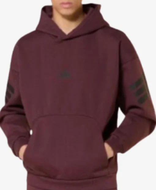 Düsseldorf vs Nürnberg Gameday Coach Daniel Thioune Burgundy Hoodie in Sale