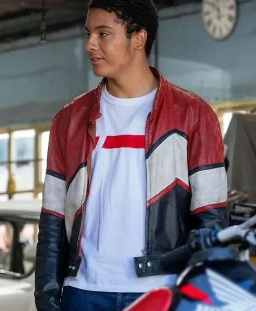Chicken Town 2025 Ethaniel Davy Leather Jacket