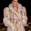 Paris Fashion Week 2025 Kim kardashian Party Fur Coat Buy Now