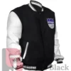 Sacramento Kings Taylor Bomber Black and Cream Jacket