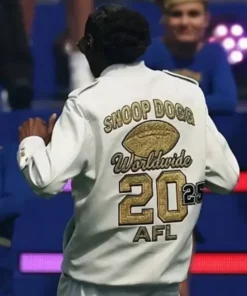AFL Grand Final 2025 Snoop Dogg White Jacket