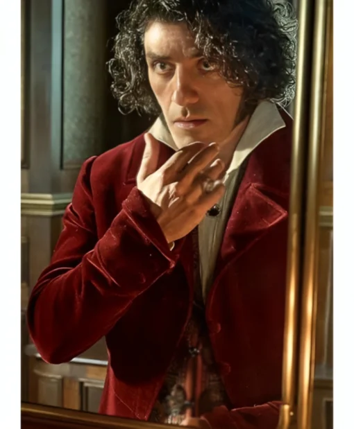 Oscar Isaac Frankenstein Red Coat