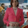 Elsbeth Tascioni Elsbeth S03 Carrie Preston Pink Cropped Blazer