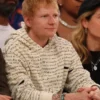 Ed Sheeran Cleveland Cavaliers vs New York Knicks 2025 Text Printed Hoodie
