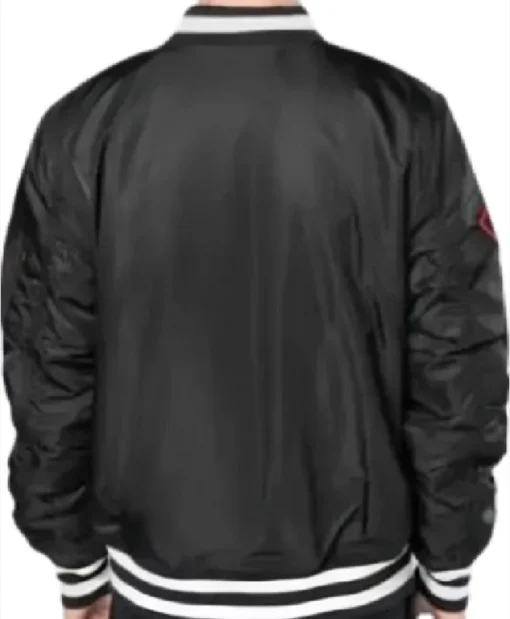 NBA Chicago Bulls Patch Bomber Jacket For Men and Women