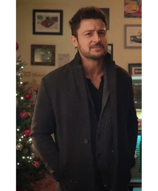 Christmas Above the Clouds 2025 Tyler Hynes Black Coat