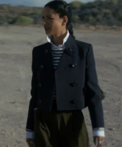 NCIS 2025 Claudette Cropped Trench Coat