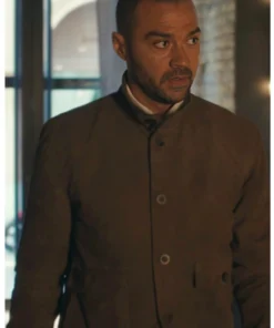 Jesse Williams Hotel Costiera Brown Suede Jacket Shop in Sale