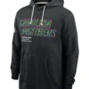 Shop Carolina Panthers Coach Dave Canales 2025 Black Crucial Catch Sideline Hoodie