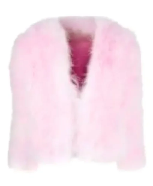 Buy Denise Richards and Her Wild Things 2025 Denise Pink Fur Jacket