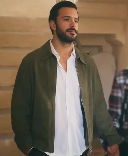 Reminder S1 Baris Arduç Green Suede Jacket