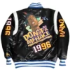 Don’t Be a Menace Black Satin Varsity Jacket For Men and Women