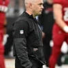 Arizona Cardinals 2025 Coach Drew Petzing Black Sideline Anorak Black Hoodie
