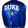 Franchise Club Duke Blue Devils Full-Snap Satin Varsity Jacket