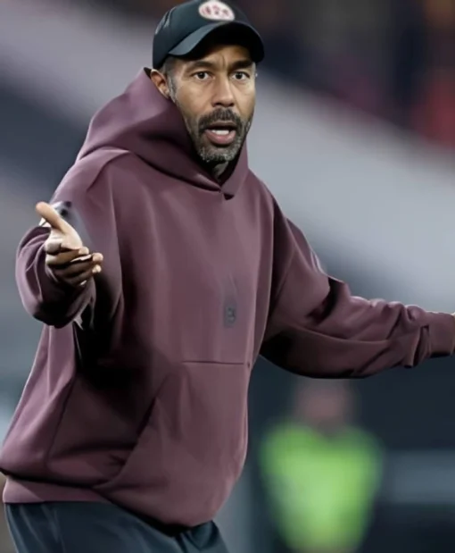 Daniel Thioune Burgundy Hoodie