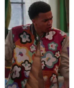 Vampirina Teenage Vampire S01 Elijah Flower Pattern jacket