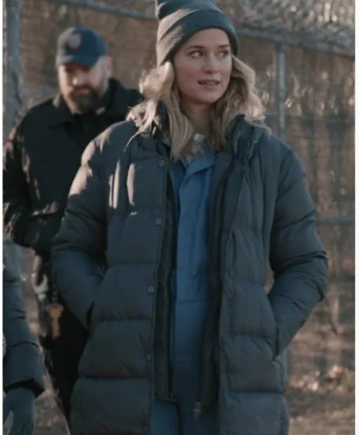 Elsbeth S2 Quinn Black Puffer Jacket