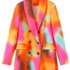 Carrie Preston TV Series Elsbeth S03 Elsbeth Tascioni Tie Dye Blazer